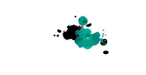 Paint splat pattern. Multi color abstract element for poster use. Stock Illustration