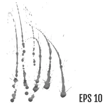 Paint splat set.Paint splashes set for design use.Abstract vector illustratio Stock-Illustration