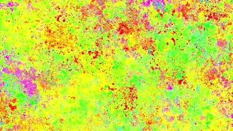 Paint Splat Yellow Flight Background 4K Loop Stock Footage 297025752