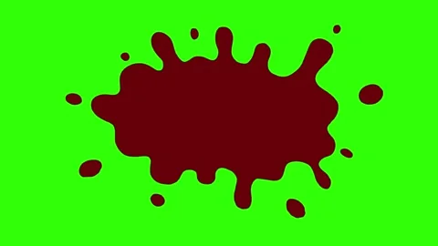 Paint Splats Animations 9 库存影片 331479386