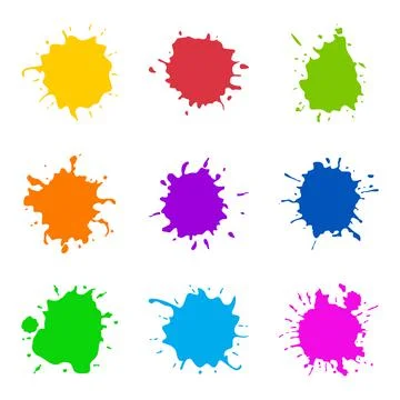 Paint splatter Stock Illustration