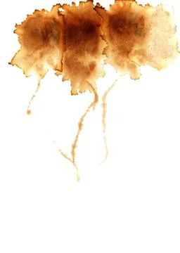 Paint splatters on paper 写真素材