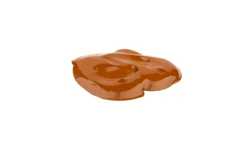 Paint spot, isolated on white background. Glossy akril paint. Abstract trac.. Stock Photos
