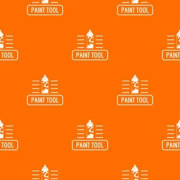 Paint spray pattern vector orange Stock Illustration