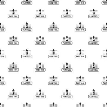 Paint spray pattern vector seamless Stock Illustration