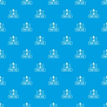 Paint spray pattern vector seamless blue Stock Illustration