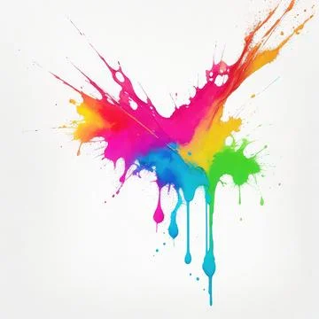 Paint spray splash texture Stock Illustration