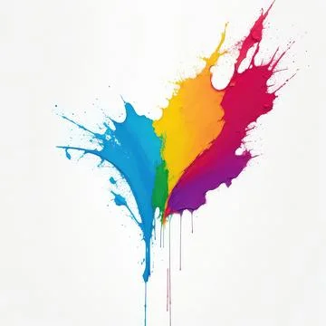 Paint spray splash texture イラスト素材