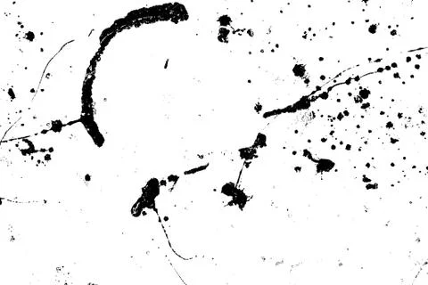 Paint stain alpha texture Stock Photos