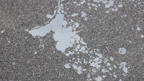 paint stain on asphalt dirty texture con... | Stock Video | Pond5