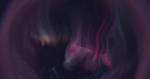 Paint stream blur glow wave glitter spark water Stock Footage 314757577