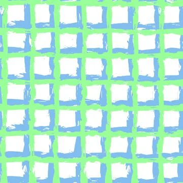 Paint strokes drawn in multi-colored lines. Striped seamless background. Stockillustratie