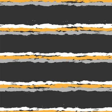 Paint strokes drawn in multi-colored lines. Striped seamless background. Illustration