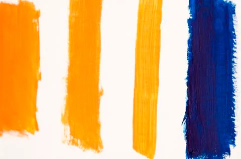 Paint Strokes Stock Illustration