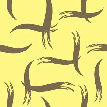 Paint strokes seamless pattern Stock Illustration