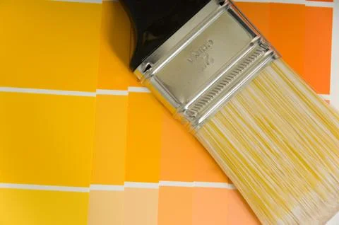 Paint supplies Stock Photos