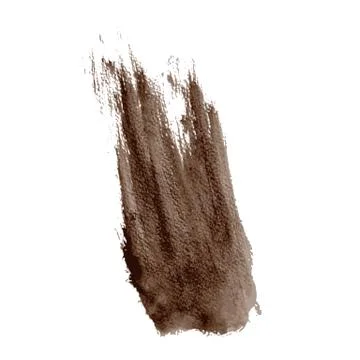 Paint sweeping brush stroke isolated on white Stock Illustration