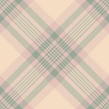 Paint tartan pattern seamless, picnic check background vector. New fabric t.. Stockillustratie