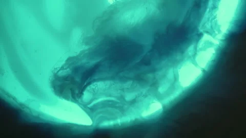 Paint texture ripple liquid water flow neon ink Video stock 321852864
