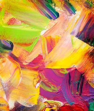 Paint textures - impasto Stock Illustration