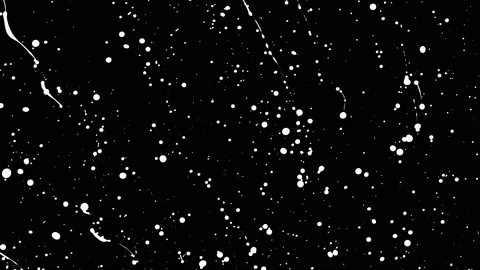 Paint Throws in Alpha Channel - Paint Excitement Stock Footage 152853269