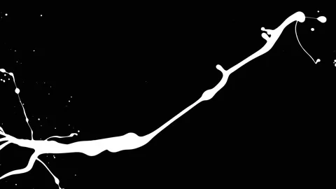 Paint Throws in Alpha Channel - Paint Errors Stock-Footage 152853464