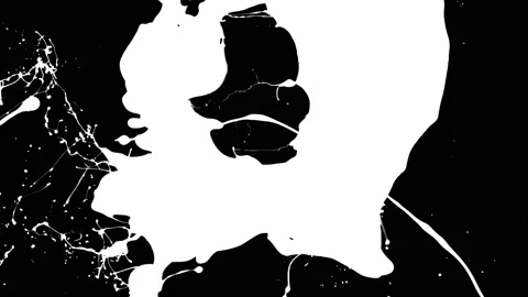 Paint Throws in Alpha Mode - Lost Paint Stock Footage 152852871