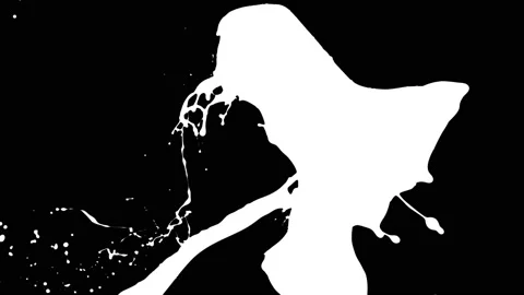 Paint Throws in Alpha Mode - Paint Contingencies 스톡 동영상 152852710