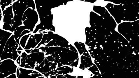 Paint Throws in Alpha Mode - Paint Elevate 库存影片 152852727