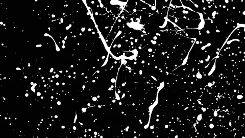 Paint Throws in Alpha Mode - Paint Enthusiasm Stock-Footage 152852824