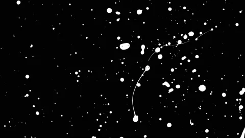 Paint Throws in Alpha Mode - Paint Dreams Stock Footage 152853082