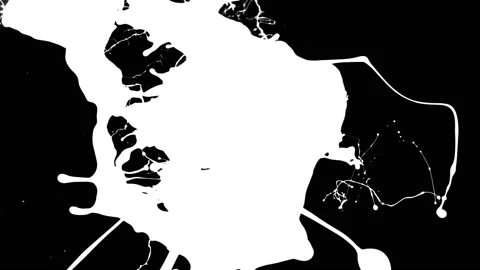 Paint Throws in Alpha Mode - Paint Doubts Stock Footage 152853106