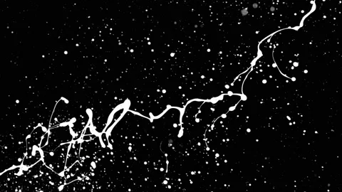 Paint Throws in Alpha Mode - Rude Shock Stock Footage 152853113