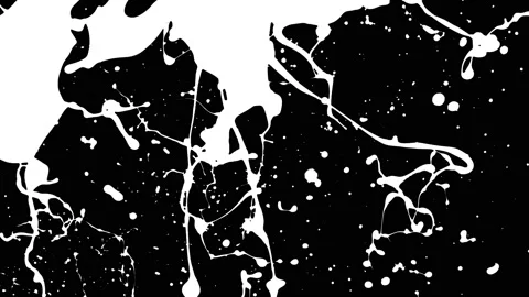 Paint Throws in Alpha Mode - Summer Love Stock Footage 152852849