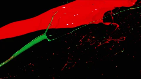 Paint Throws - Deep Rooted Stock-Footage 152852894