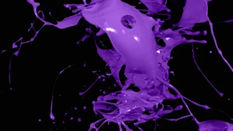 Paint Throws - Just Paint Stock Footage 152852997