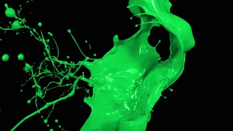 Paint Throws - Paint Concerns Stock Footage 152852909