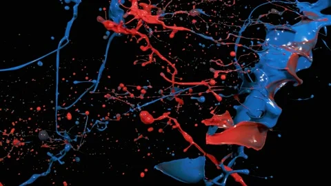 Paint Throws - Paint Dread Stock-Footage 152853195