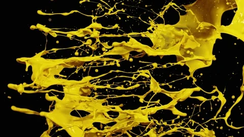 Paint Throws - Paint Hindrance Stock-Footage 152852831