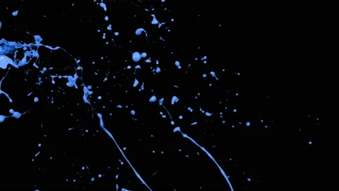 Paint Throws - Paint Imposition Stock-Footage 152853146