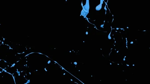 Paint Throws - Paint Inquisition Stock Footage 152853547