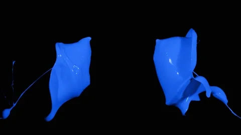 Paint Throws - Paint It Pretty Stock Footage 152852691