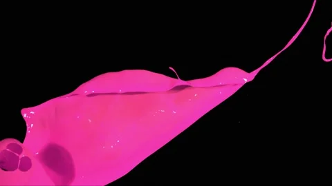 Paint Throws - Paint Ritual Stock Footage 152852945