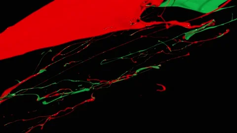 Paint Throws - Paint Wash Vídeo Stock 152853102