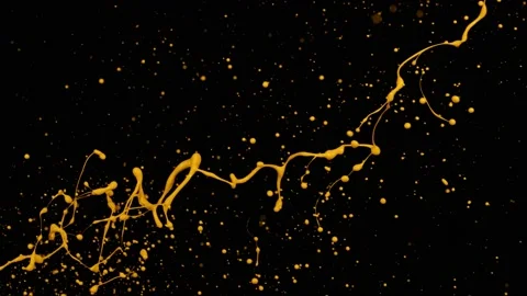 Paint Throws - Rude Shock Stock Footage 152853112