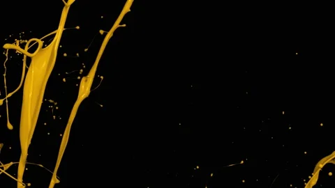 Paint Throws - Sweet Paint Stock Footage 152853511