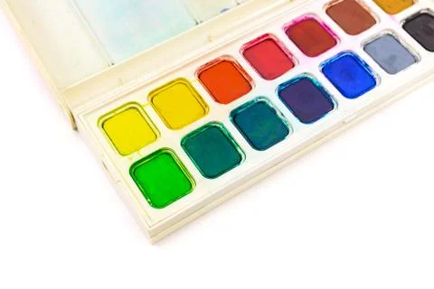 Paint tray Stock Photos