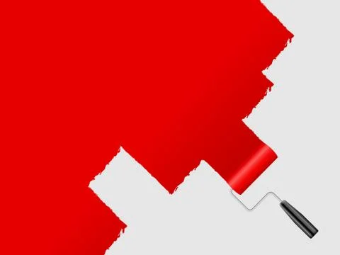 Paint wall Stock Illustration