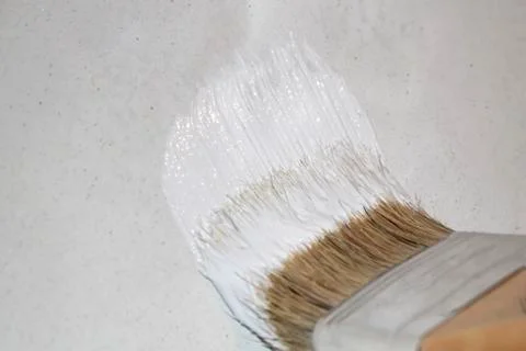 To paint the wall. Stock Photos