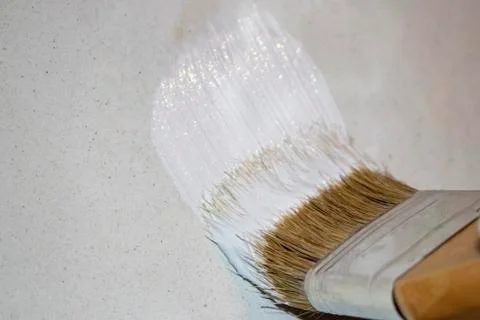 To paint the wall. Stock Photos